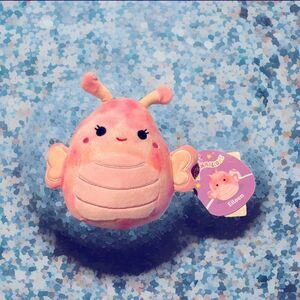 Eileen Squishmallow 5” Pink Axolotl Plush HTF BNWT